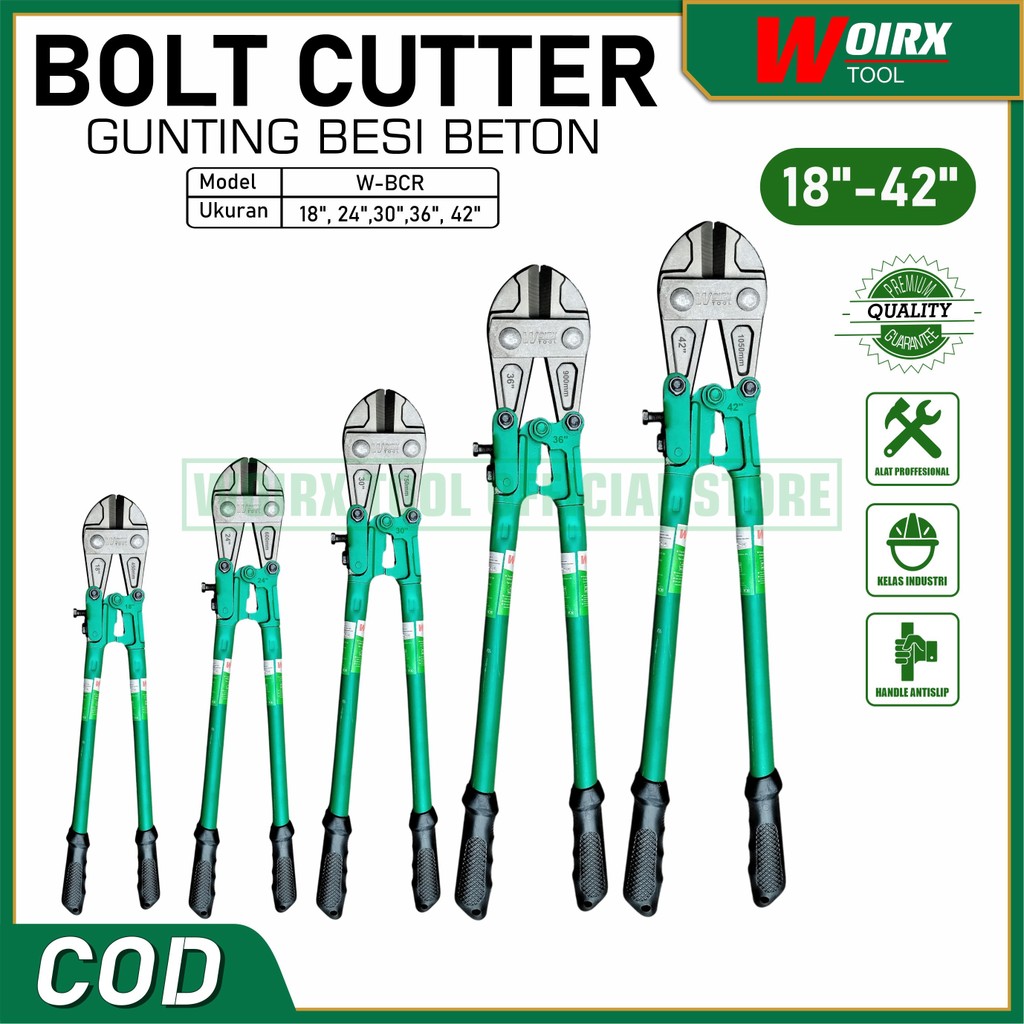 Jual Gunting Besi Beton Kawat Bolt Cutter 18 24 30 36 42 inch WOIRX ...