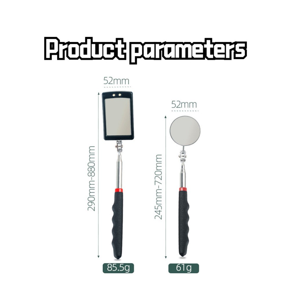 Jual Cermin Inspeksi,inspection Mirror Bulat / Persegi Cermin inspeksi ...