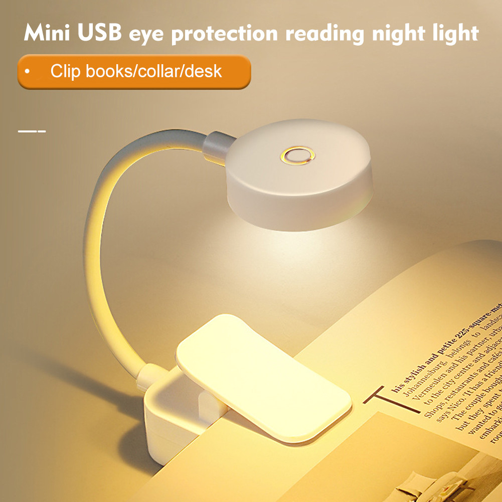 Jual Mini Lampu Baca LED /Perlindungan Mata Lampu Baca Malam /USB Clip ...