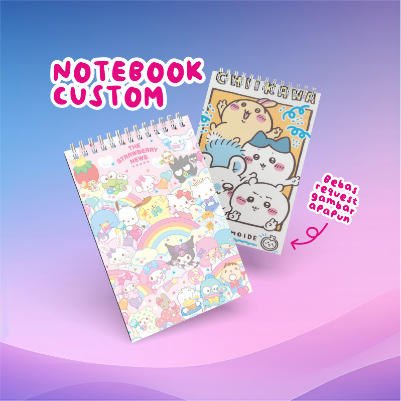 Jual Custom Mini Notebook Spiral Grosir Supplier Souvenir Hadiah Gift ...