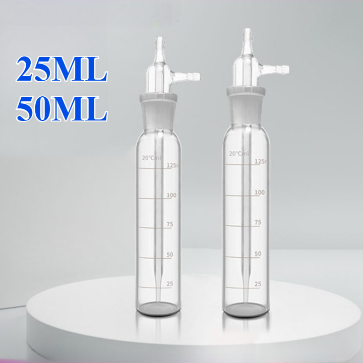Jual 25ML 50ML Midget Inpinger Glass Impinger Glas Lab Dengan Skala ...
