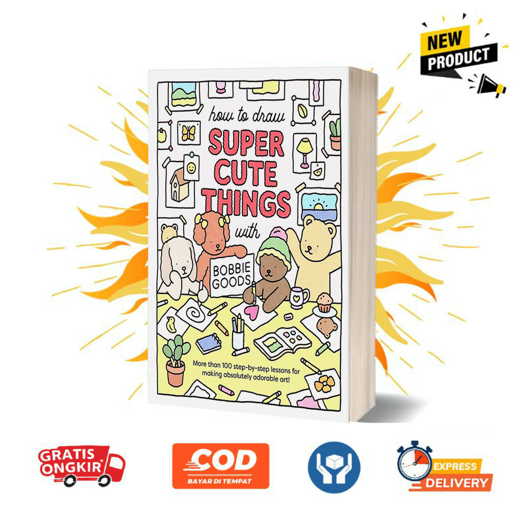 Jual How to Draw Super Cute Things with Bobbie Goods by Bobbie Goods ...