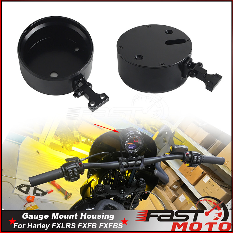 Jual Motorbike T-bar Riser Gauge Mount Speedometer Bracket Housing ...