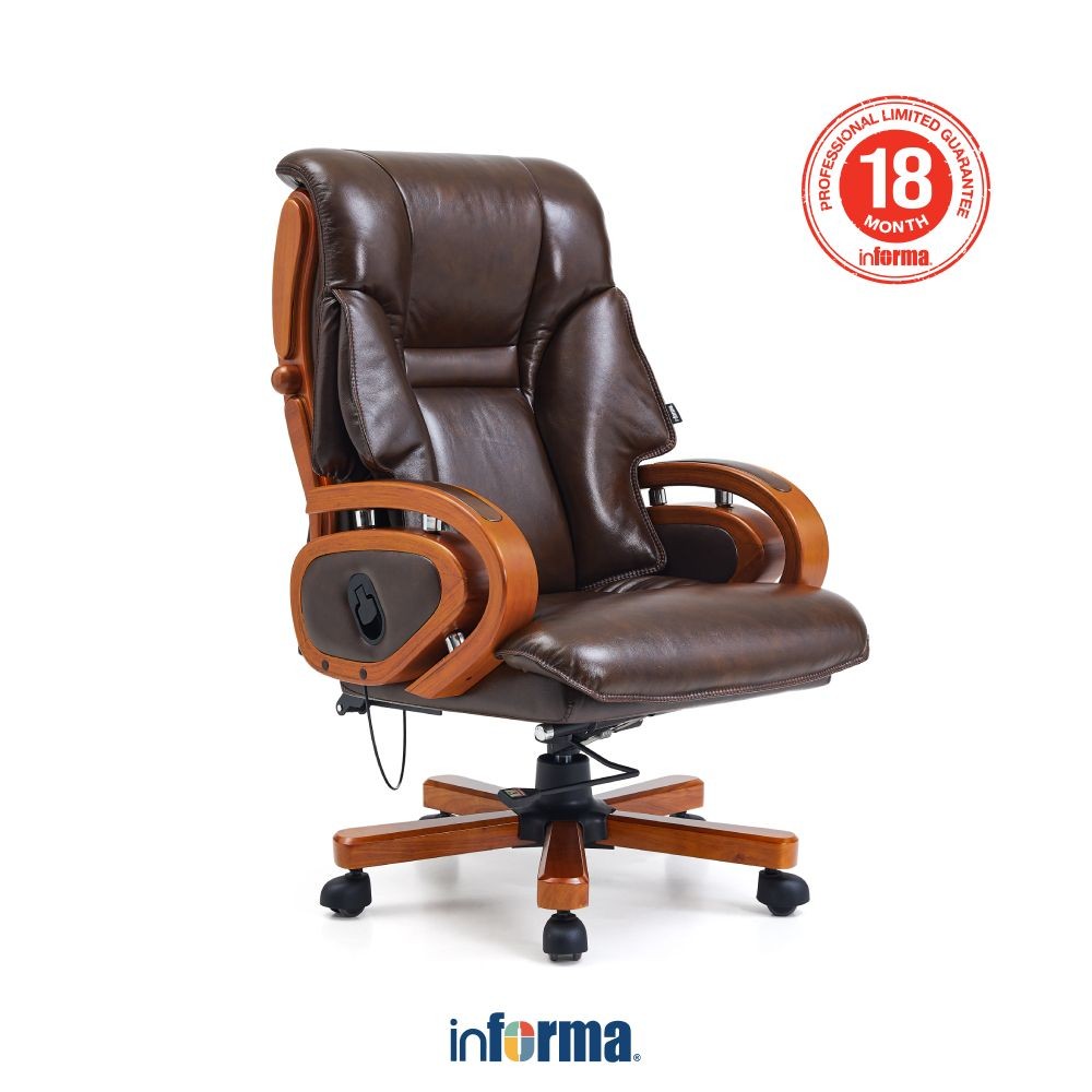 Jual Informa King Kursi Kantor Tempat Duduk Kerja Dengan Roda Office ...