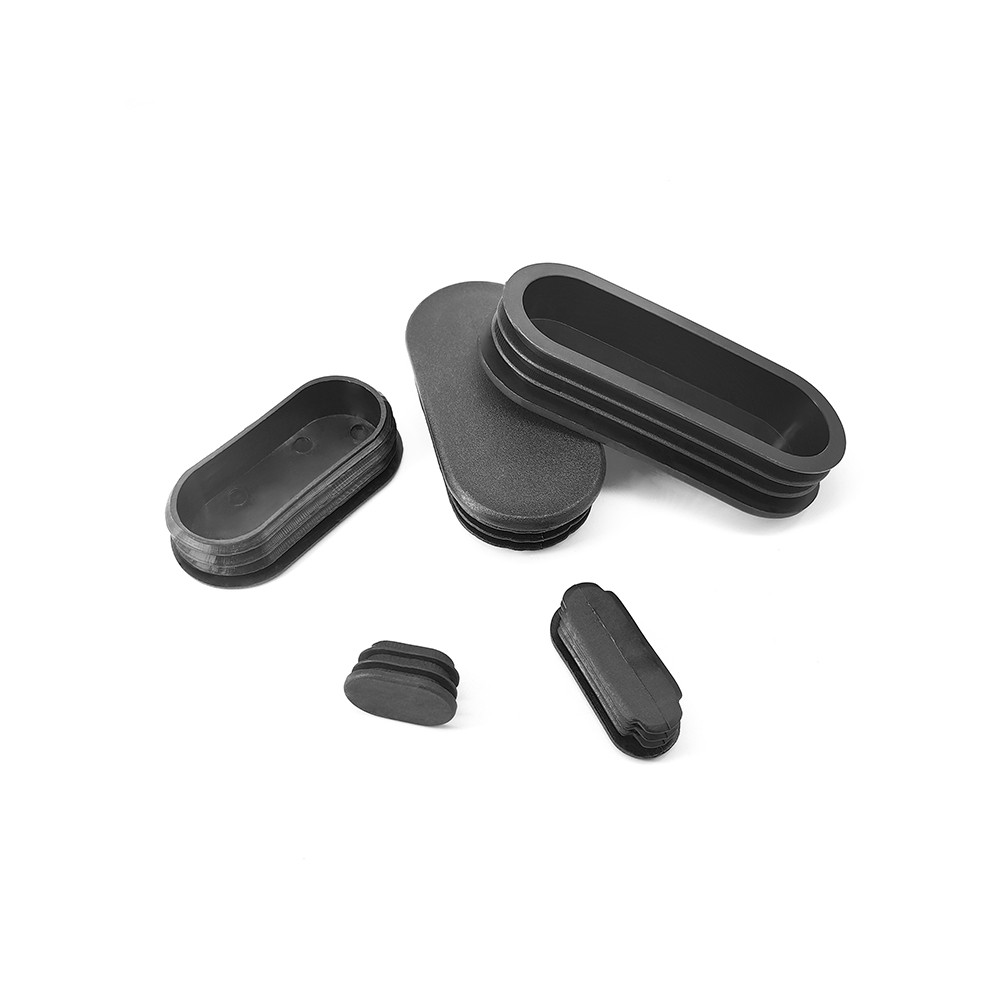 Jual 10pcs Oval Oblong Plastic End Caps Plugs for Table Chair Legs ...