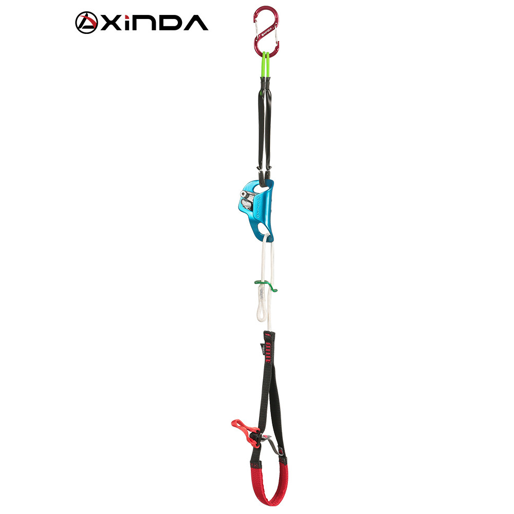 Jual Xinda Outdoor Rock Climbing Ascender A special foot strap for ...
