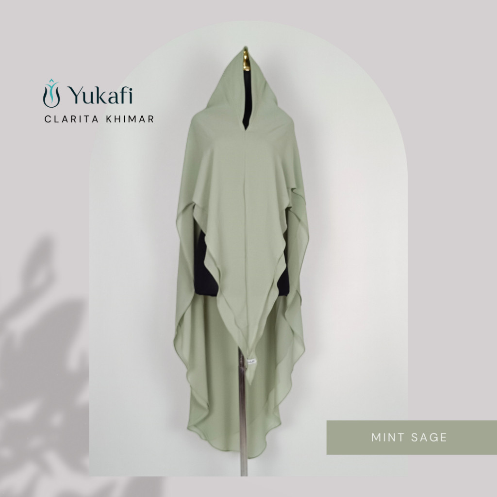 Yukafi Brand Clarita Khimar By Yukafi