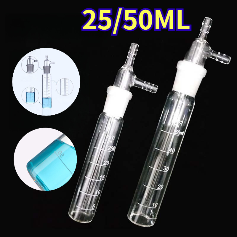 Jual 25ml 50ml Midget Inpinger Glass Impinger Glas Lab Dengan Skala ...