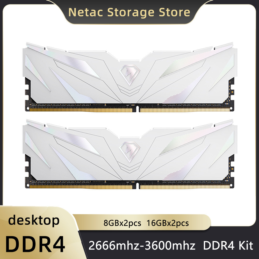 Jual Netac ddr4 RAM 8gb 16gb Memoria rams 32gb DDR4 3200mhz 2666mhz ...