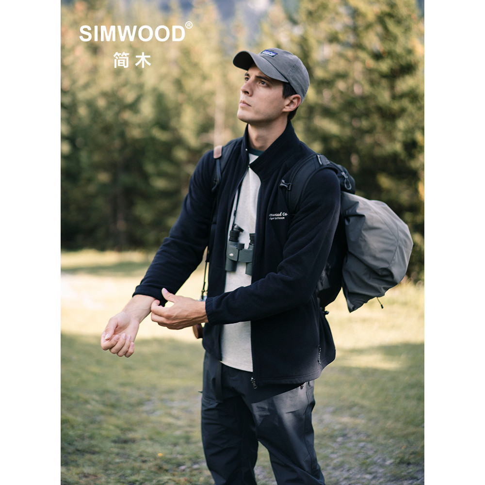 Jual SIMWOOD 2025 Autumn New Regular Fit 300gsm Polar Fleece Jackets ...