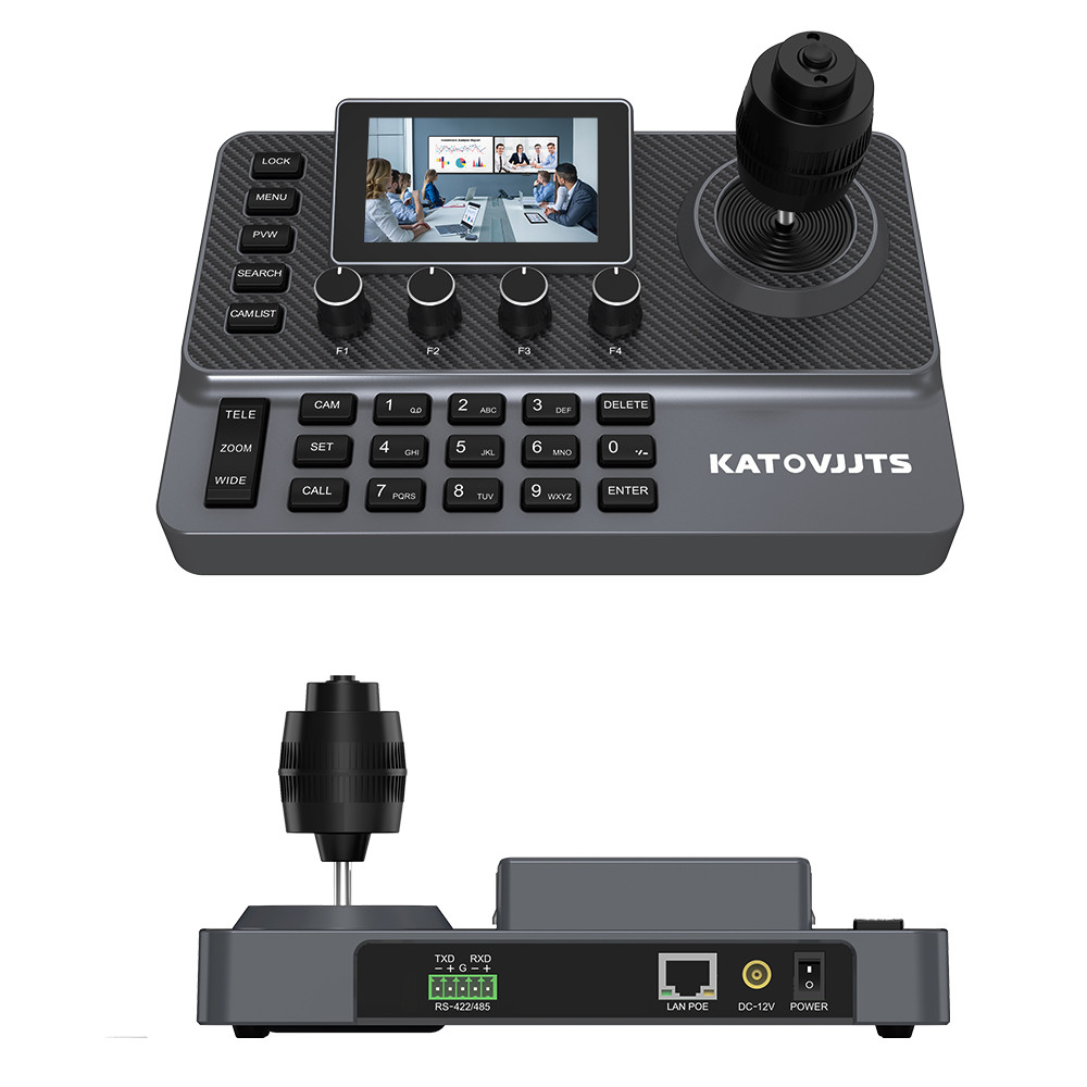 Jual NDI 4D Joystick Keyboard PTZ Camera Controller With 3-inch Display ...