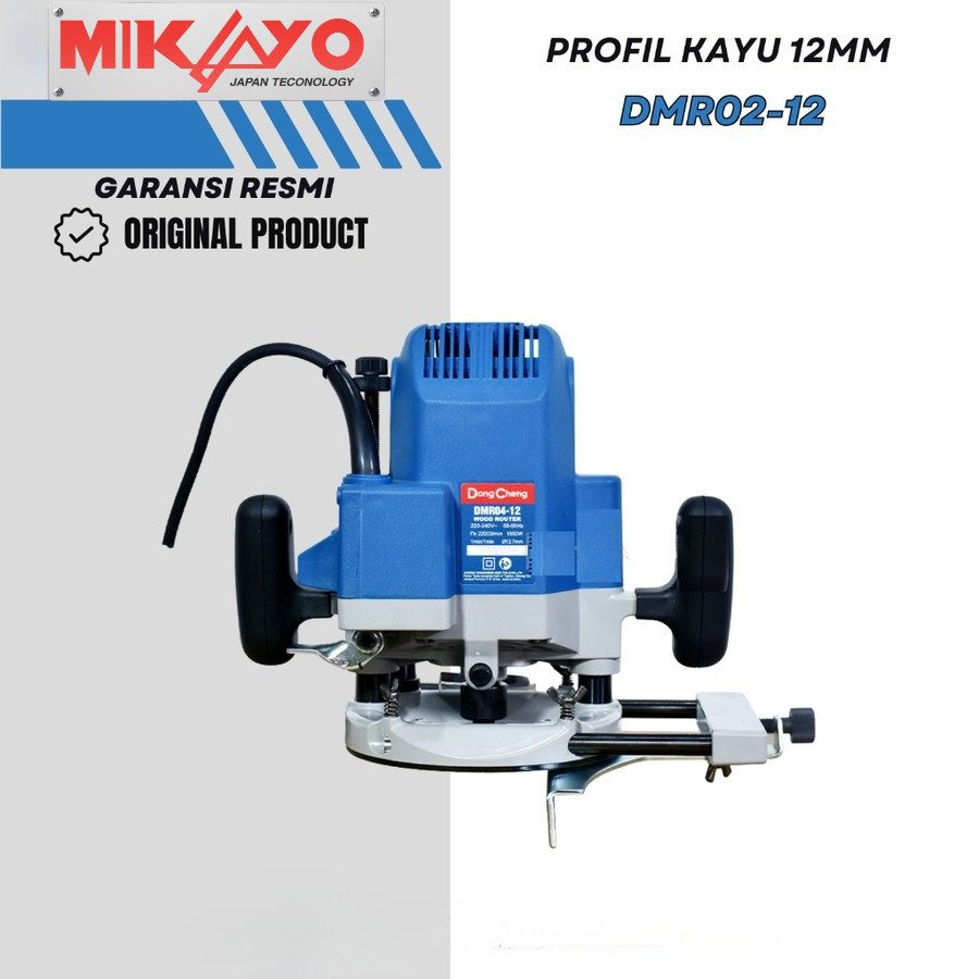 Jual Mesin profil kayu router DONGCHENG DMR02-12 ROUTER 12mm | Shopee ...
