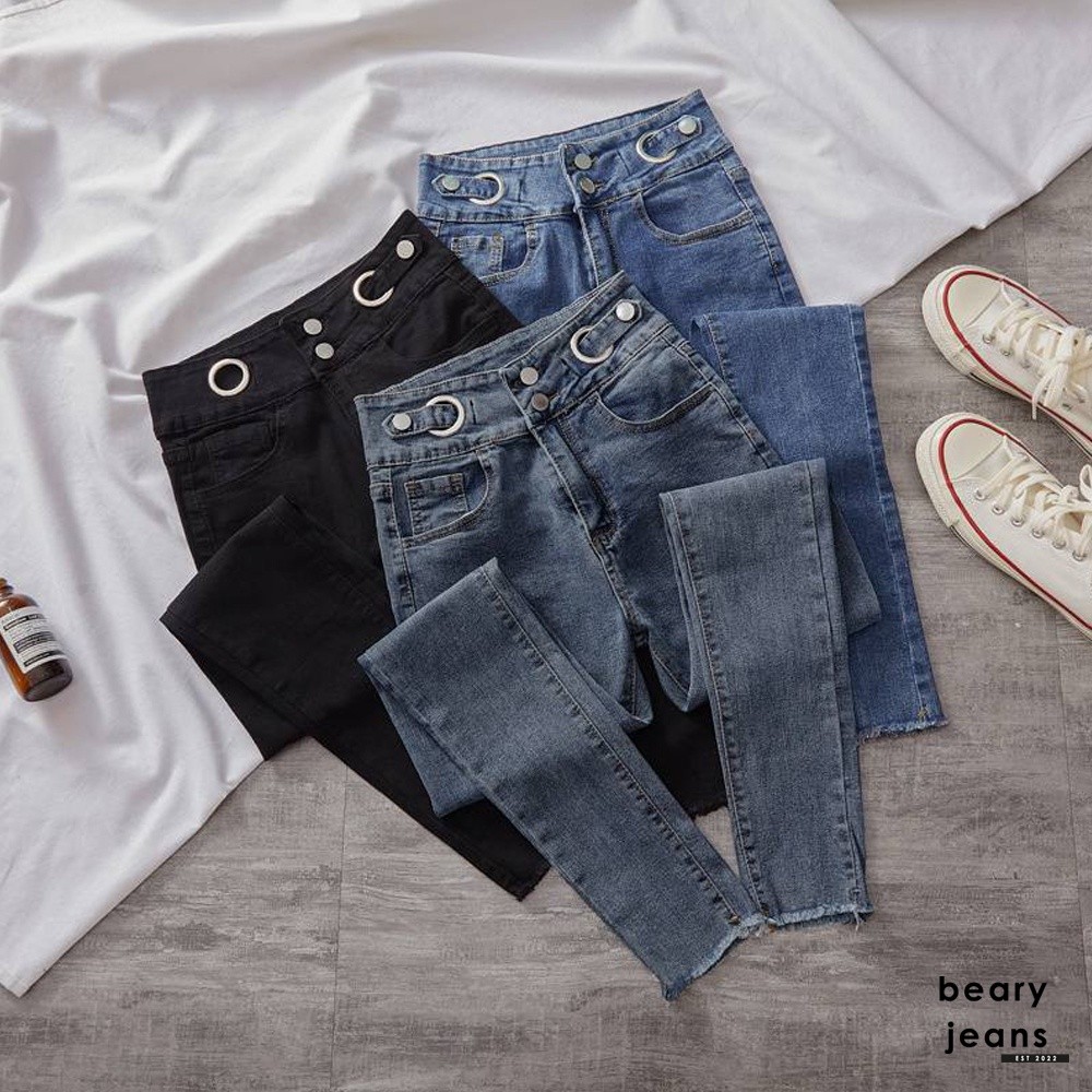 Jual BEARY JEANS BJ036 | Skinny Jeans Ring desain Celana Jeans Wanita ...