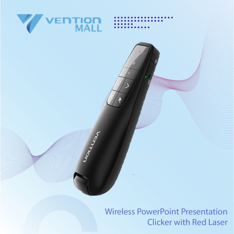 Jual Vention Laser Pointer Remote Control Presenter Wireless Presentasi ...