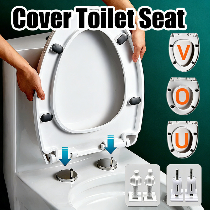 COD Penutup Toilet Tutup Kloset Universal Tutup Closet Dipasang Tutup Closet Duduk