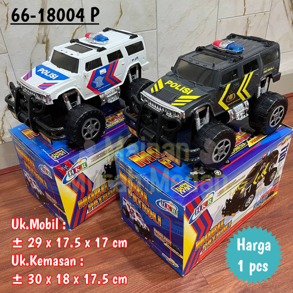 MOBIL PATROLI POLISI 66-18004P