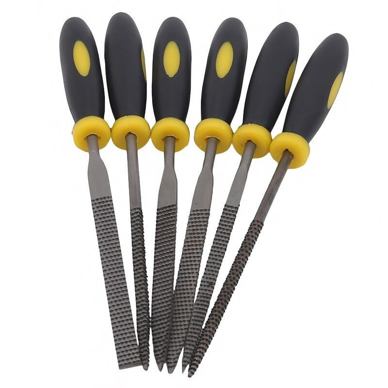 Jual Isi 5 Kikir Besi Set Half Round Fitter File Kikir Besi Flat Kikir ...