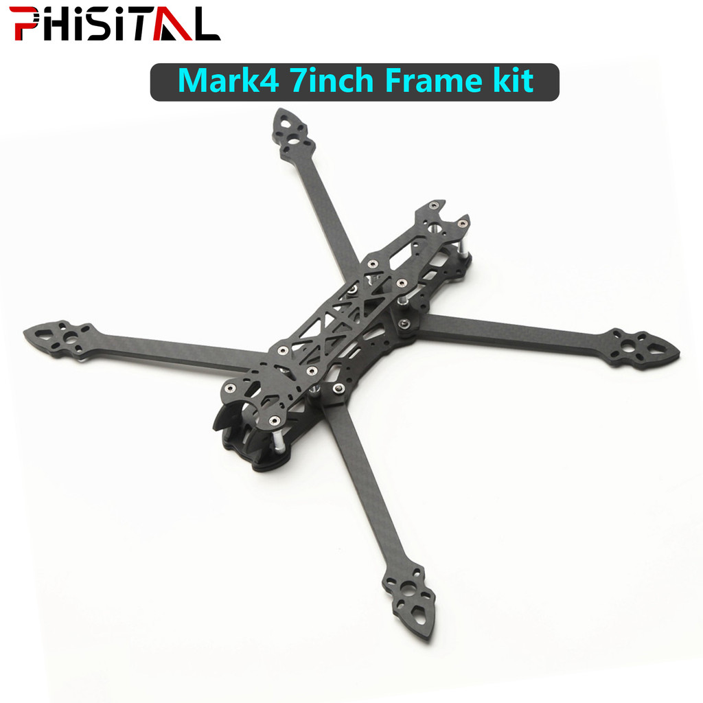 Jual Mark4 7in 295mm with 5mm Arm Quadcopter Frame kit 3K Carbon Fiber ...
