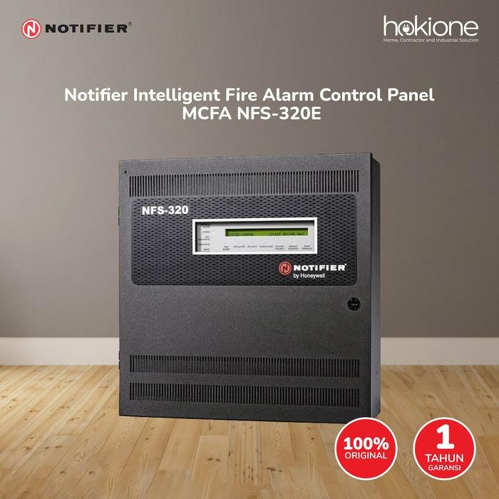 Jual Notifier Intelligent Fire Alarm Control Panel MCFA NFS-320E ...