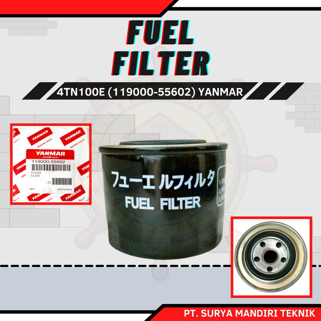 Jual YANMAR 4TN100E FUEL FILTER 119000-55602 ASLI GENUINE | Shopee ...