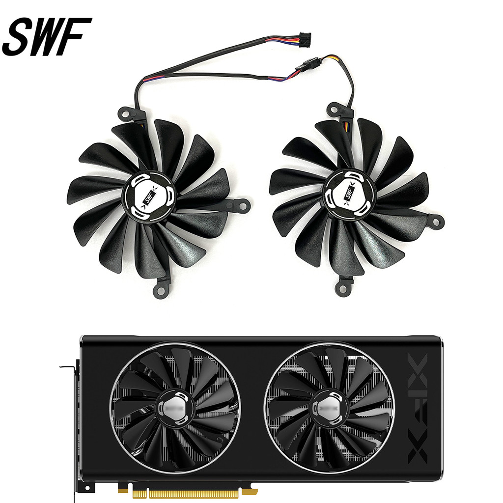 Jual New 95MM FDC10U12S9-C Cooling Fan For XFX Radeon RX 5700 5700XT ...