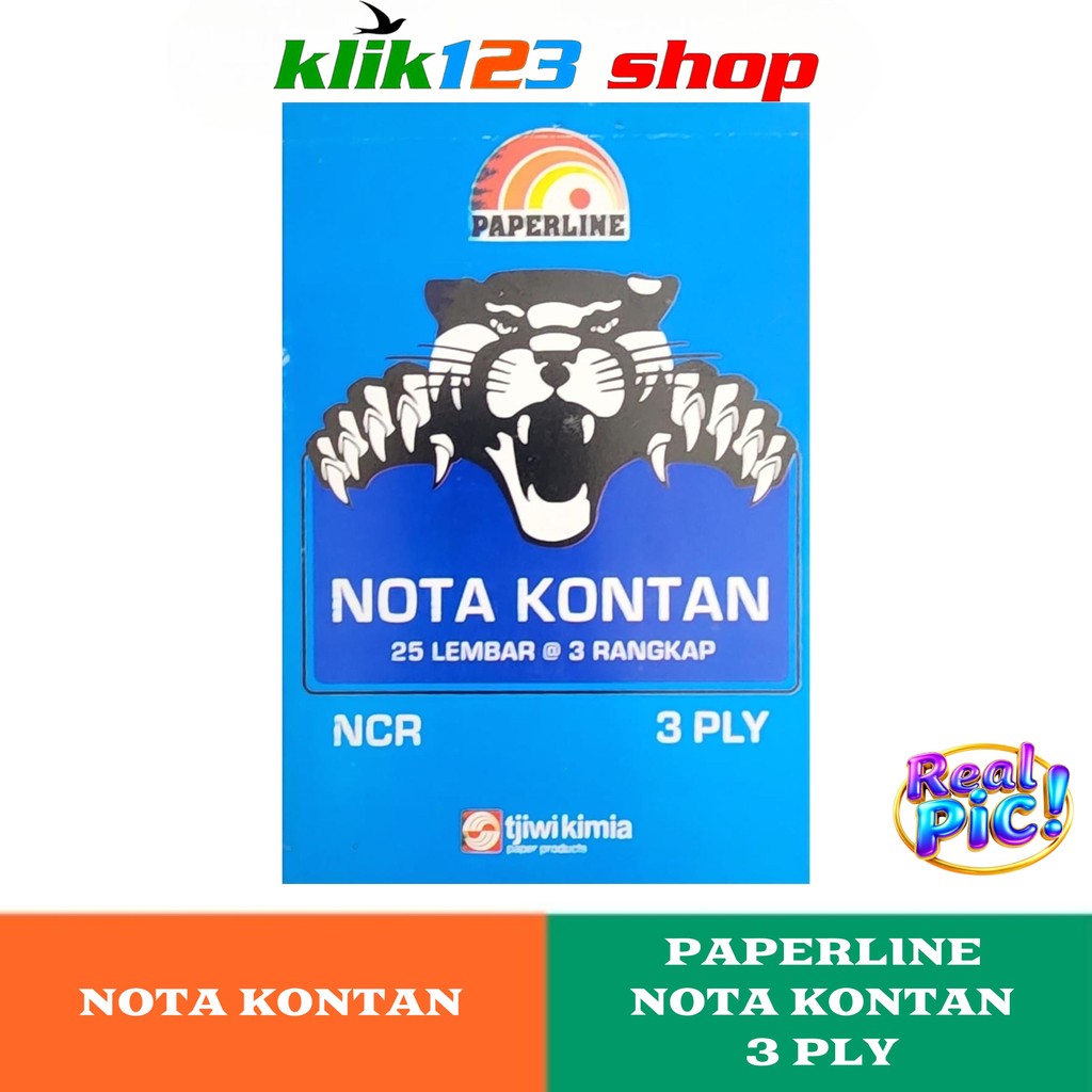 Jual BUKU NOTA KONTAN B5, 3 PLY NCR Triple Sheet | Buku Nota Rangkap 3 ...