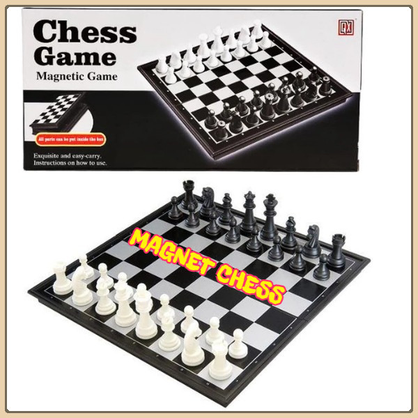 Jual MAINAN Chess Folding Magnetic Board Game 36 cm - Mainan Papan ...