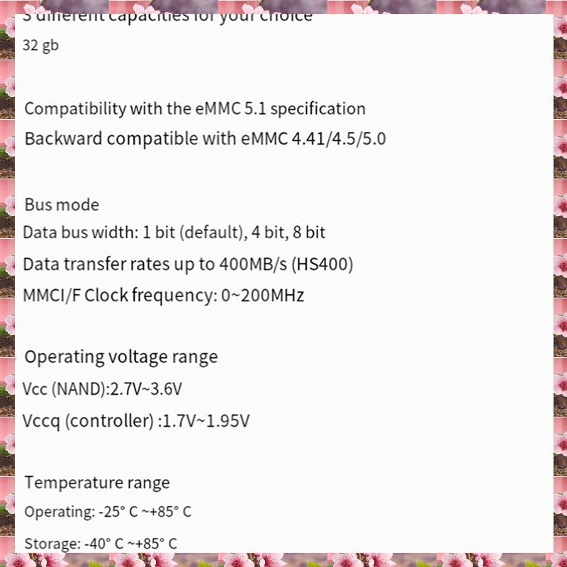 Jual 2025 EMMC Module 32GB EMMC Module For Orange PI 5 32GB High ...