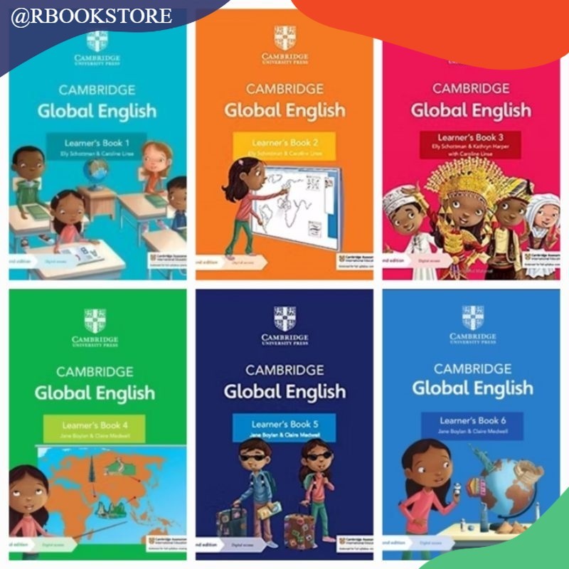 Jual Buku Cod - Cambridge Global English Learner Book 1 – 6 / Second ...