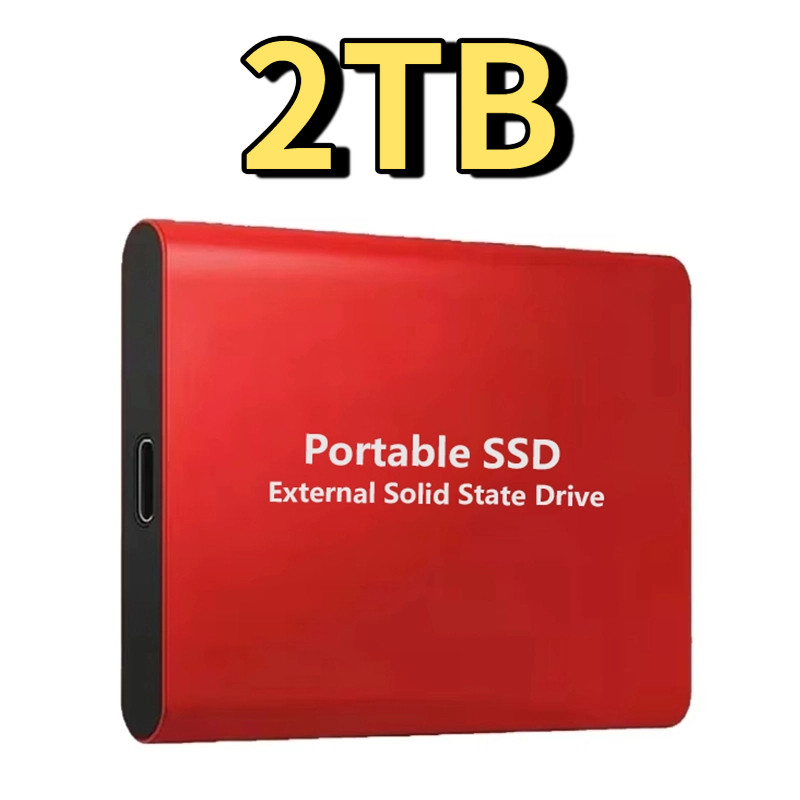 Jual External Hard Drive 1TB Portable SSD 2TB External Solid State ...