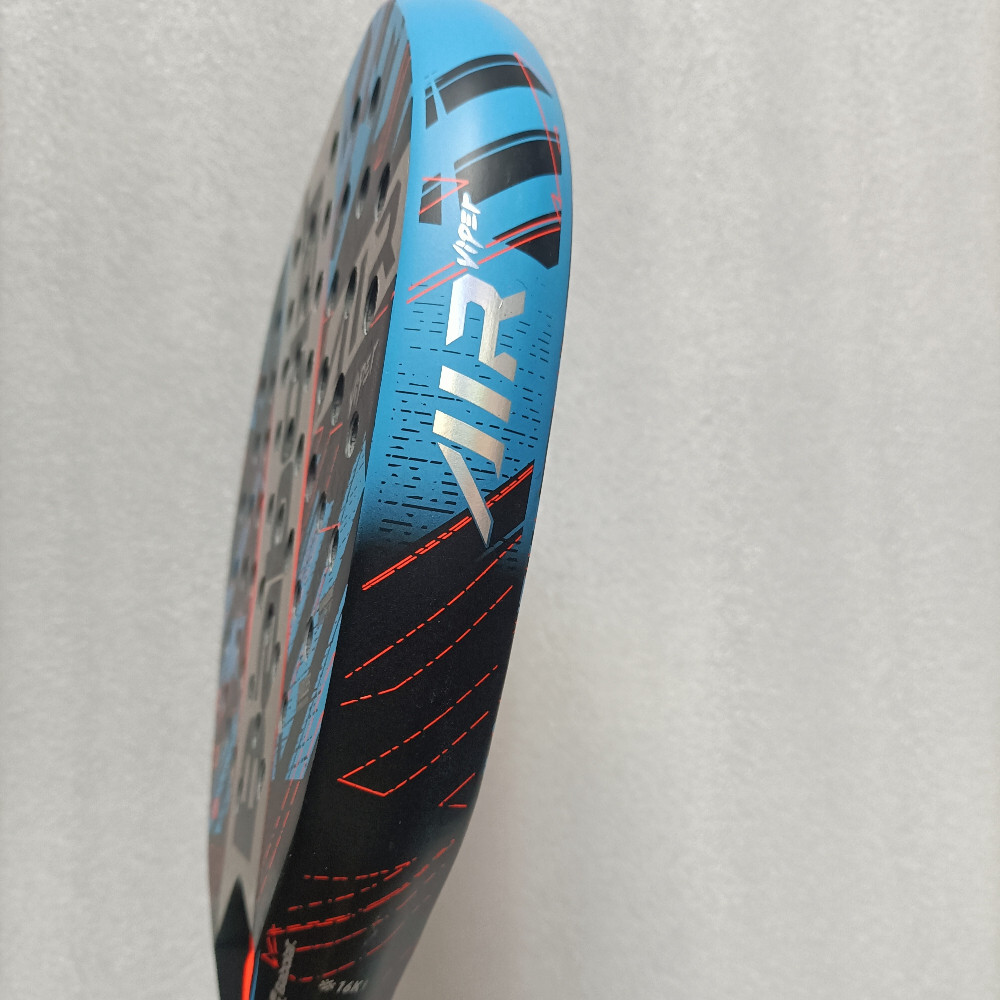 Jual New Padel Racket Carbon Fibre 3K 12K 18K EVA Soft Padel Paddle ...