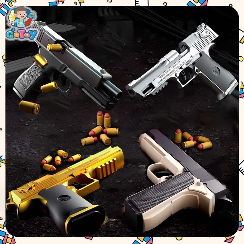 Jual Semi-auto Senjata Mainan Mainan Pistol Glock/Colt M1911/ Desert ...