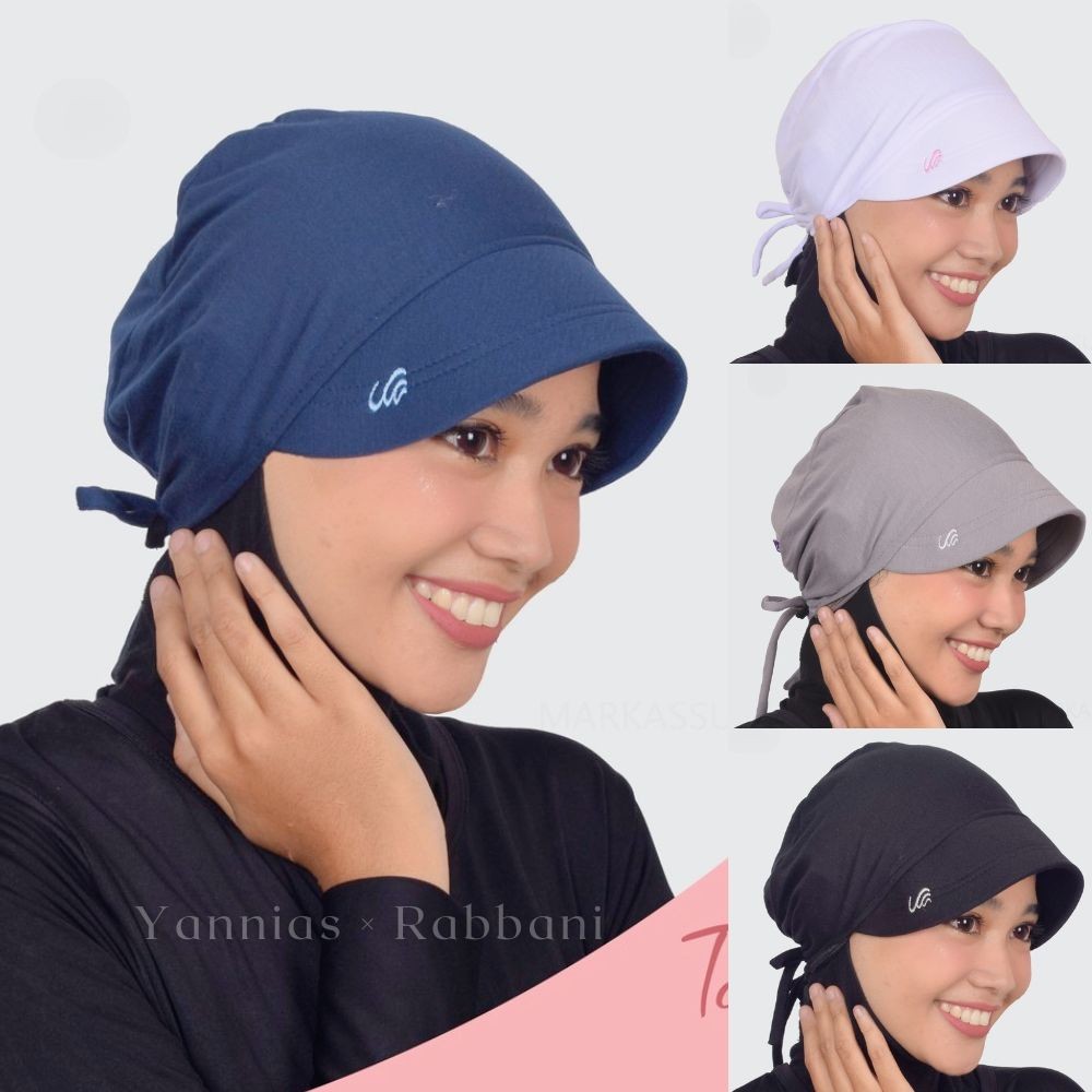 Jual RABBANI Ciput Topi Tali PE Jilbab PET Bahan Kaos Dalaman Kerudung ...