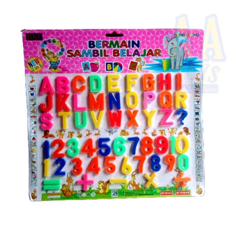 Jual MAINAN ANGKA DAN HURUF UNTUK ANAK LAKI-LAKI DAN PEREMPUAN MURAH l ...