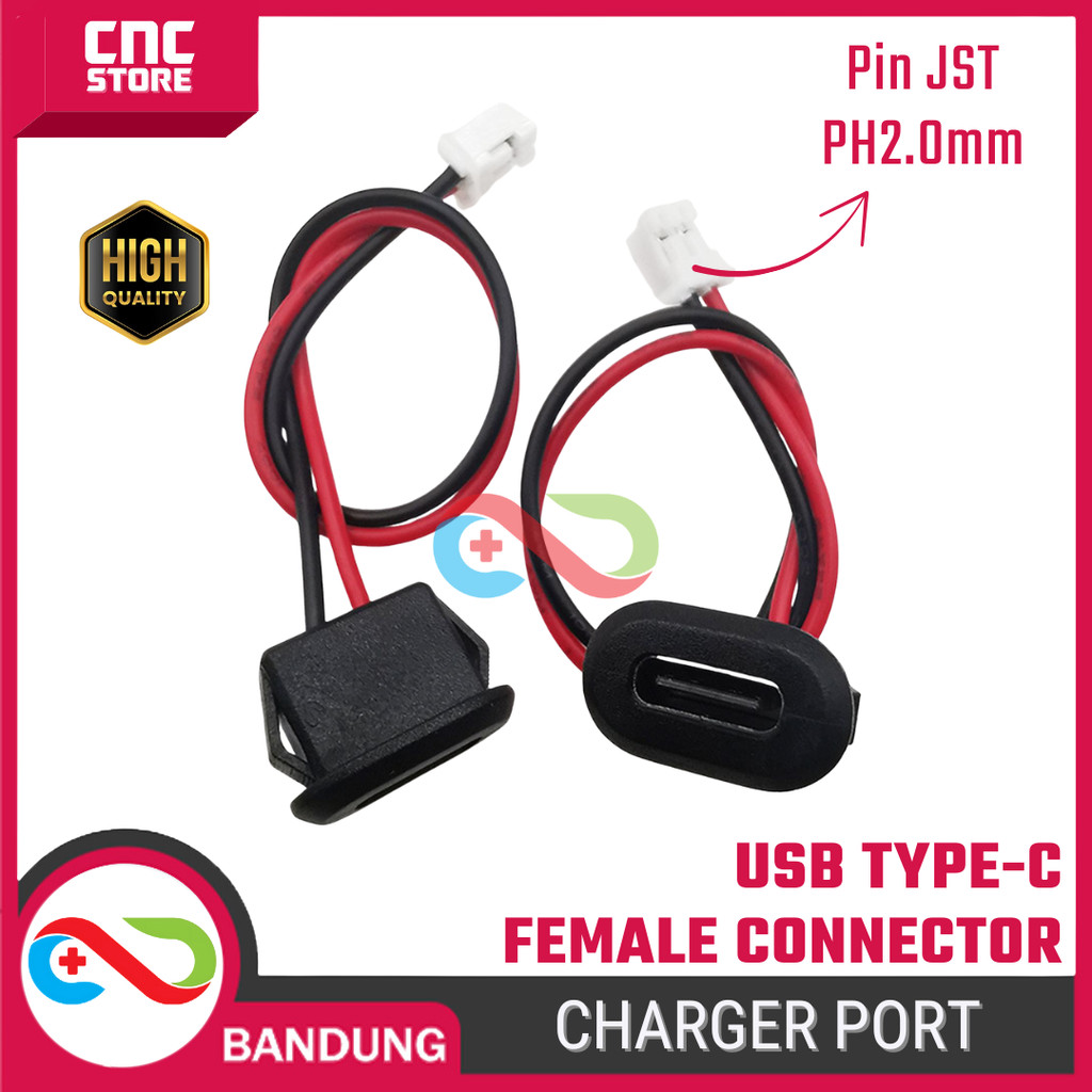 thumbnail image 2 of 10x USB-C Female Connector Adapter Board – DIP4 Type-C Charging Port Module 2 of 4