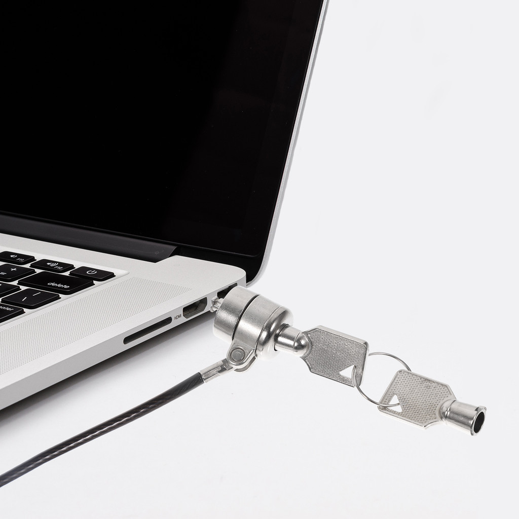 Jual Notebook Password Lock Universal Laptop Security Cable Clamp Style ...