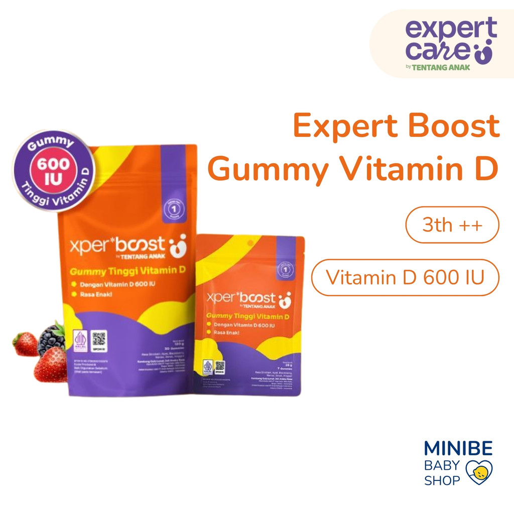 Jual Expert Boost - Gummy Vitamin D 600 IU Anak dan Dewasa | Shopee ...