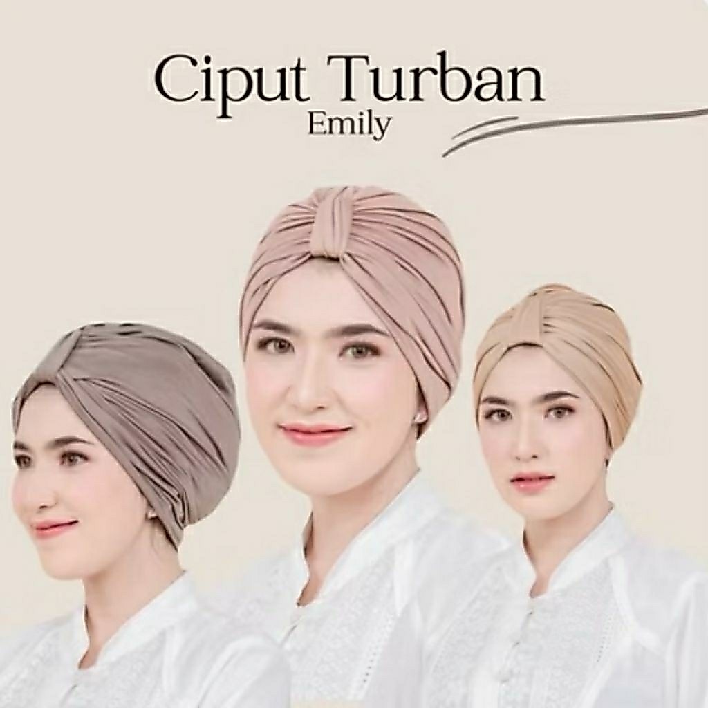 Jual Ciput turban Emily Ciput wanita hijab | Shopee Indonesia