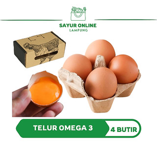 Telur Ayam Omega 4 Butir
