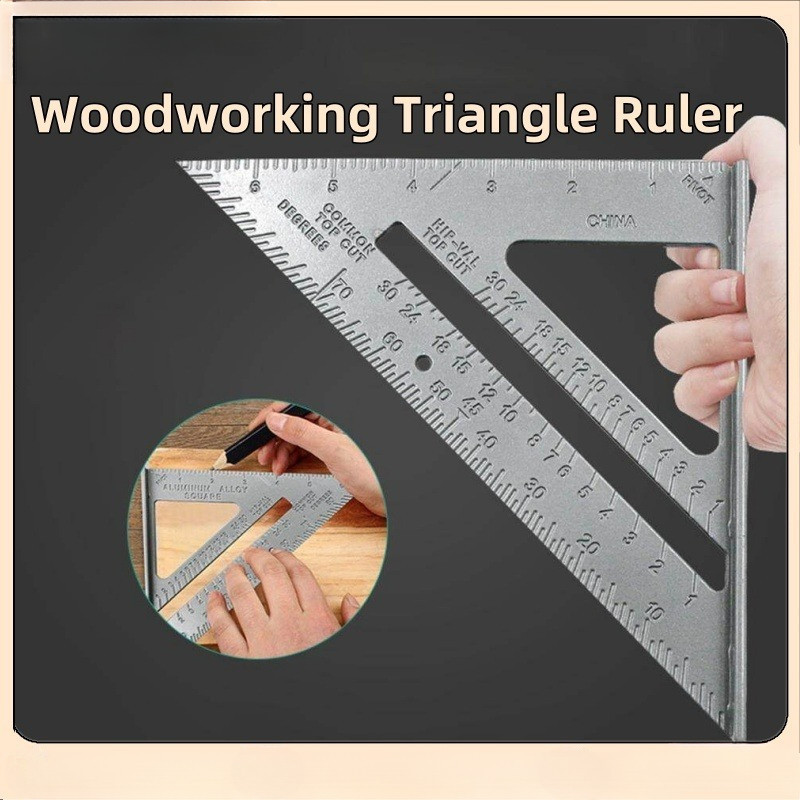 Jual IMB-H104-Pengukuran sudut Triangle Ruler | Shopee Indonesia