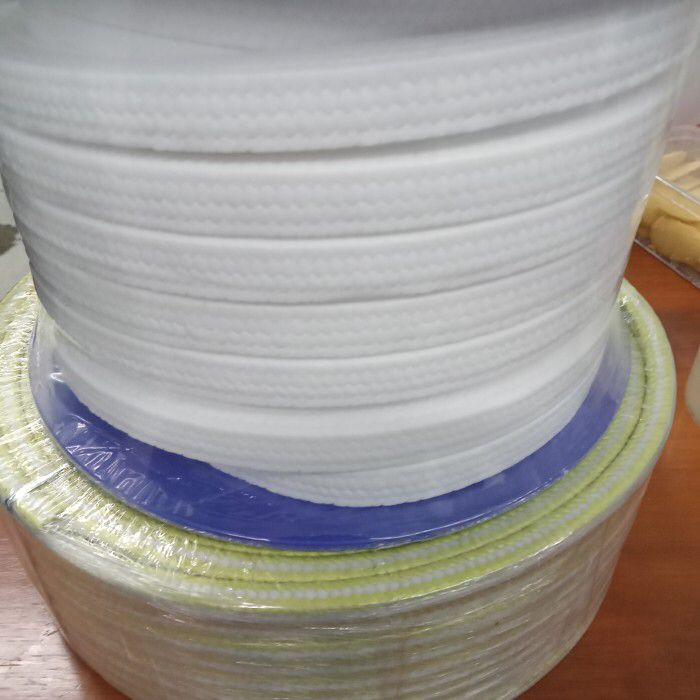 Jual Gland Packing Teflon Pure PTFE Rames Paking Seal Pompa Meteran ...