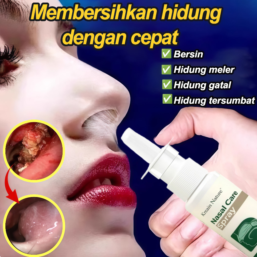 Jual Nasal Spray Semprotan Hidung Obat Polip Hidung Air Laut Fisiologis ...
