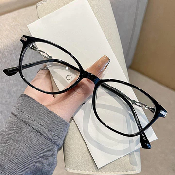 Red Line Kacamata Minus 1 2 3 4 5 6 Lensa Anti Radiasi Blueray Wanita Pria Square Frame Retro