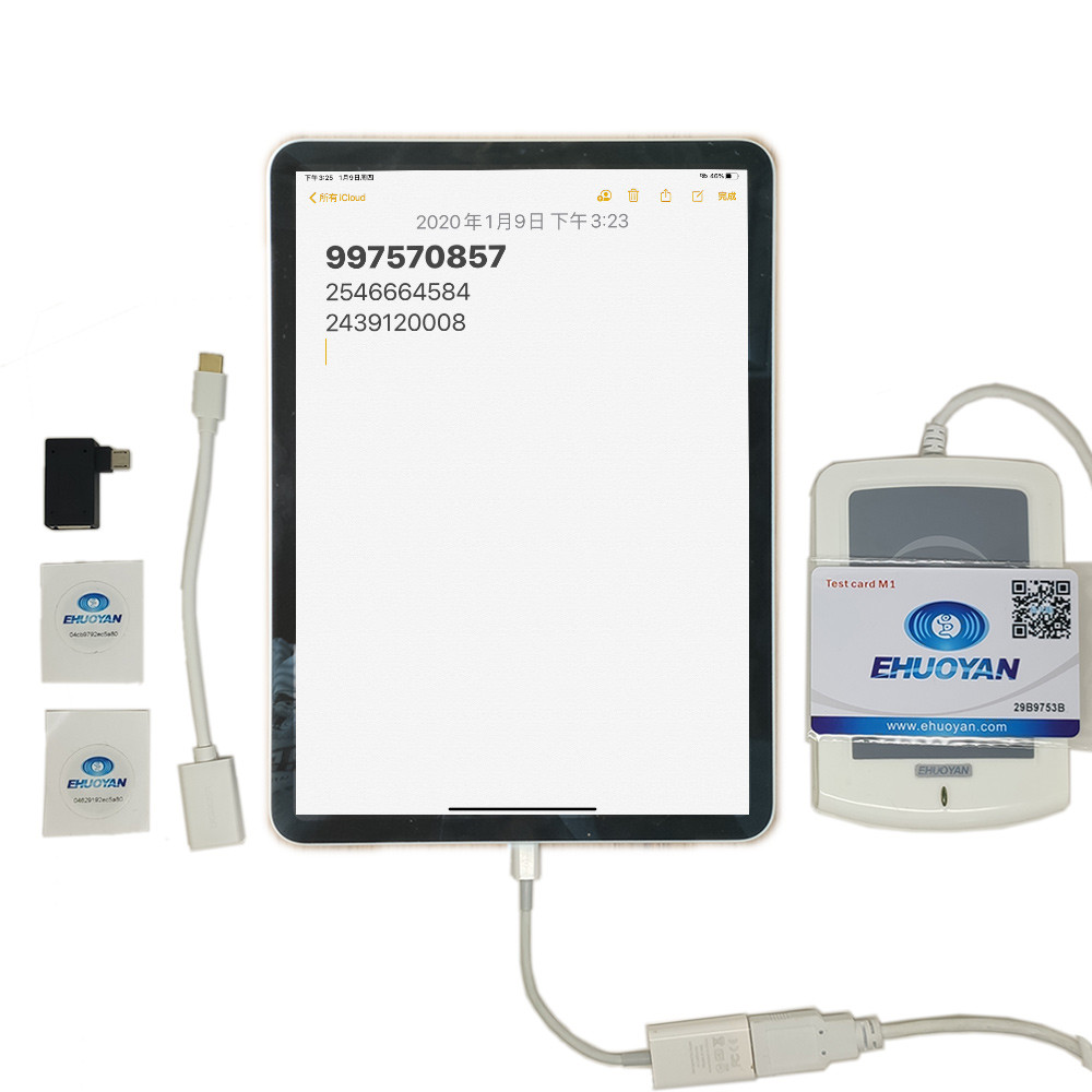 Jual Android Phone Tablet USB Rfid reader 13.56Mhz ISO 14443A /Plug ...