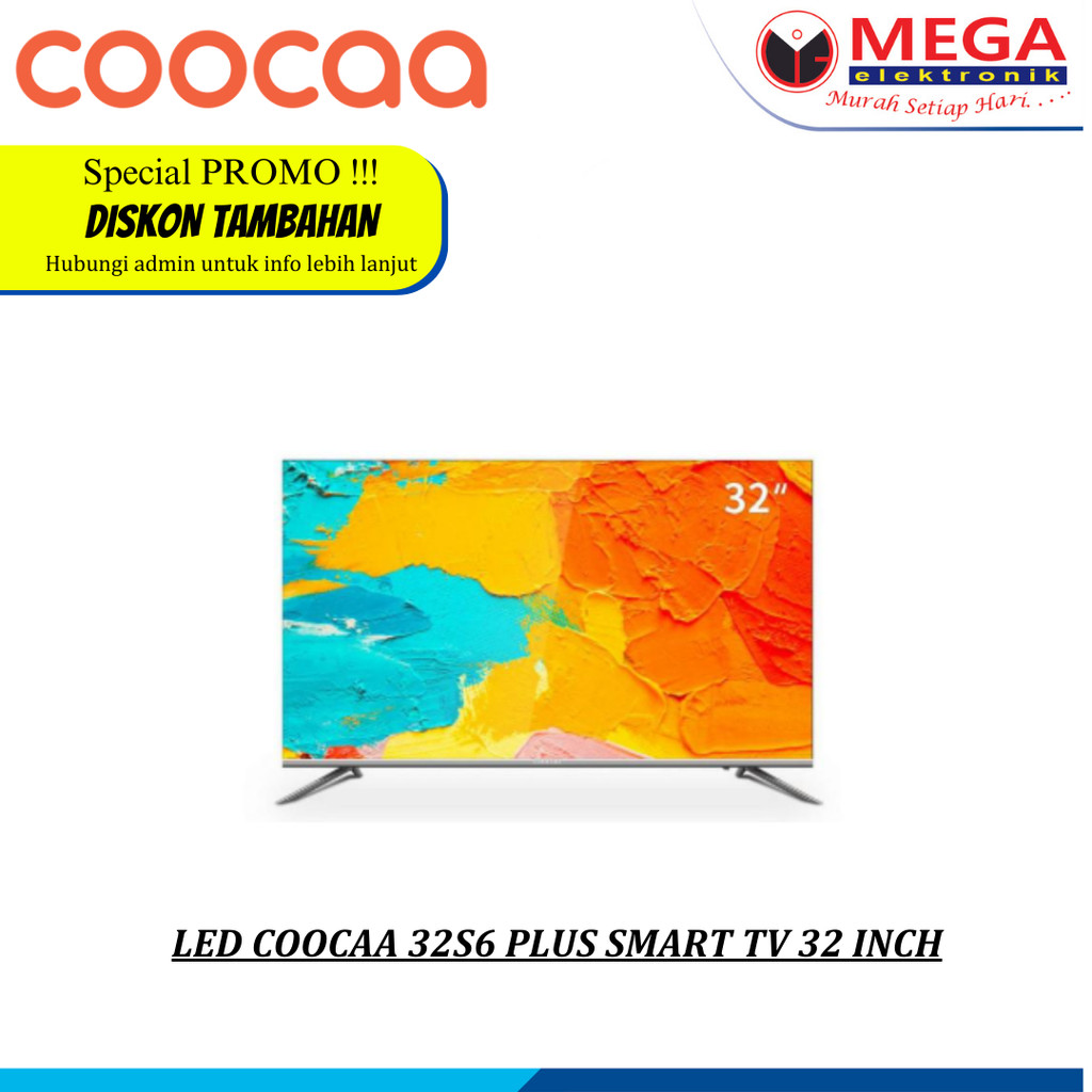 Jual LED COOCAA 32S6 PLUS SMART TV 32 INCH | Shopee Indonesia