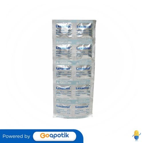Jual Lexacrol Strip Isi 10 Tablet | Shopee Indonesia