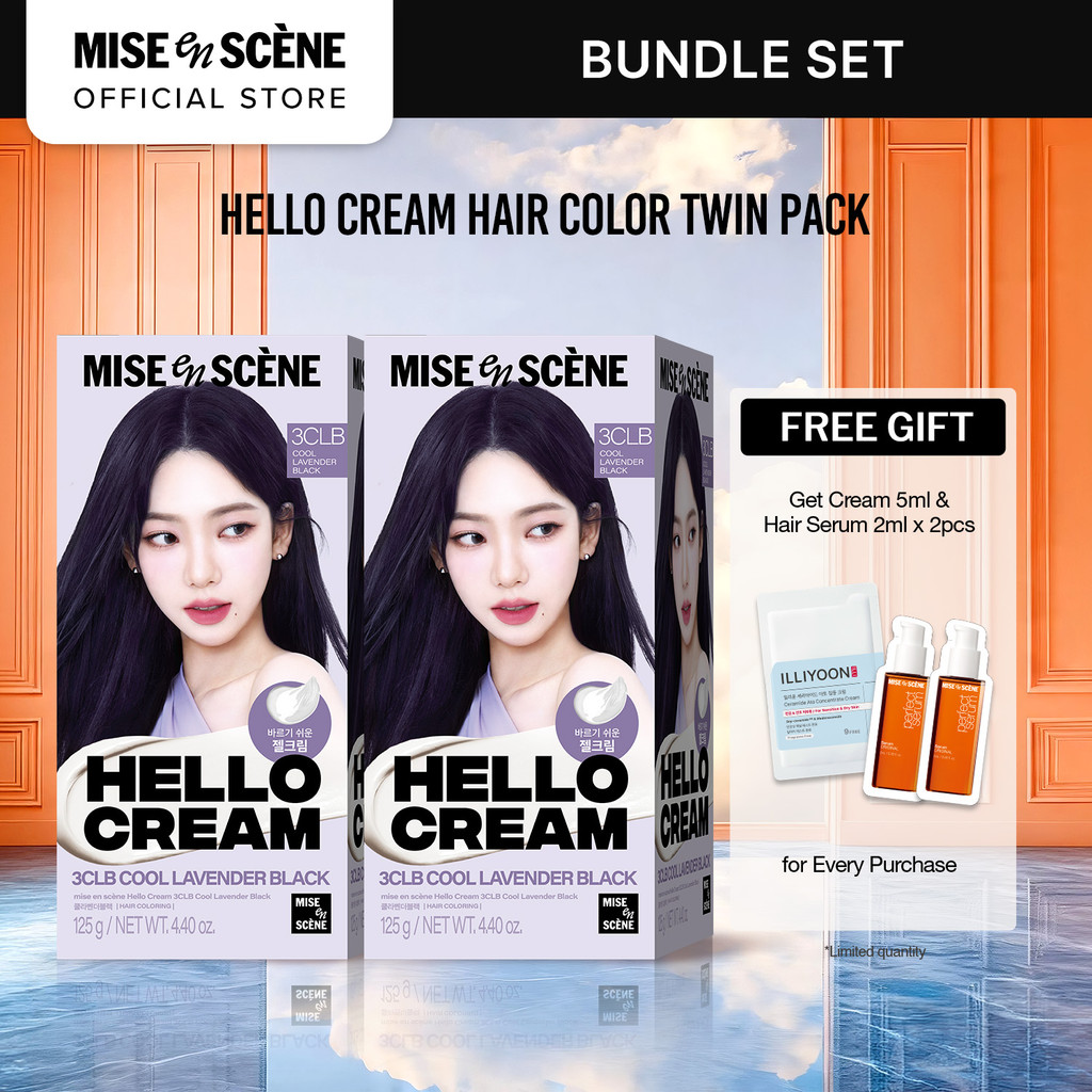 Jual [PAKET HEMAT ISI 2] mise en scene Hello Cream Twin Pack - Hair ...