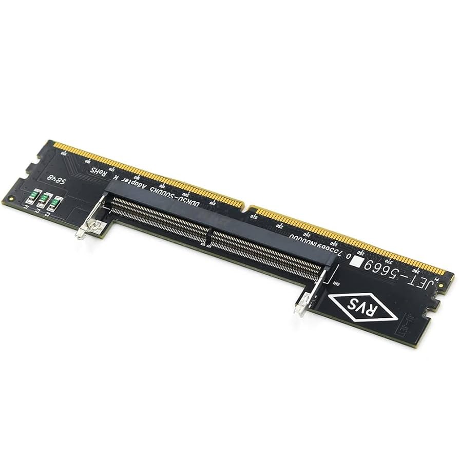 Jual RAM Adapter Converter SODIMM DDR5 LAPTOP To DIMM DDR 5 PC DESKTOP ...