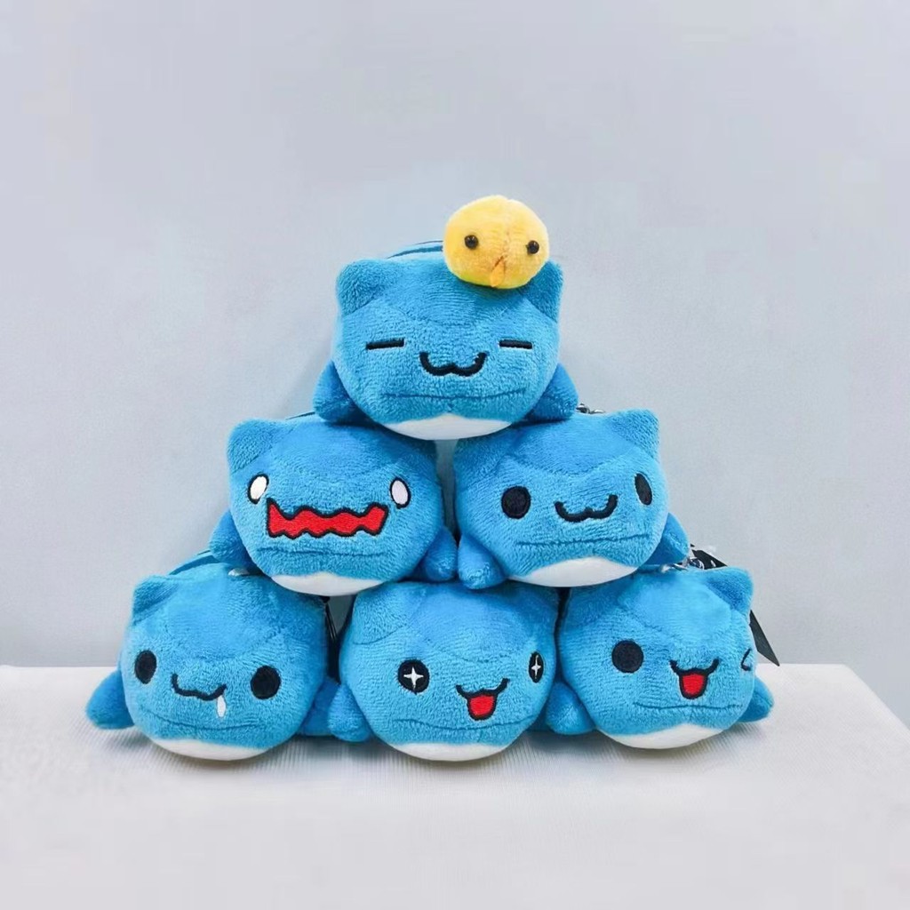 Jual 10cm Bugcat Capoo Plush pendants Anime Blue Cat Worm Cosplay ...