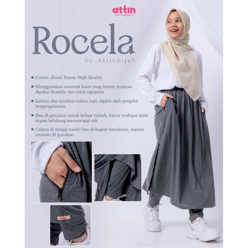 Jual Rok celana Zipper (Rocela) by Attin (sportwear) | Shopee Indonesia